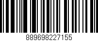 Código de barras (EAN, GTIN, SKU, ISBN): '889698227155'