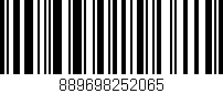 Código de barras (EAN, GTIN, SKU, ISBN): '889698252065'