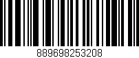 Código de barras (EAN, GTIN, SKU, ISBN): '889698253208'
