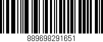 Código de barras (EAN, GTIN, SKU, ISBN): '889698291651'