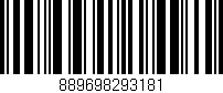 Código de barras (EAN, GTIN, SKU, ISBN): '889698293181'