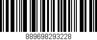 Código de barras (EAN, GTIN, SKU, ISBN): '889698293228'
