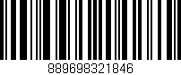 Código de barras (EAN, GTIN, SKU, ISBN): '889698321846'