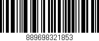 Código de barras (EAN, GTIN, SKU, ISBN): '889698321853'