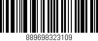 Código de barras (EAN, GTIN, SKU, ISBN): '889698323109'