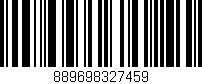 Código de barras (EAN, GTIN, SKU, ISBN): '889698327459'