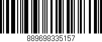 Código de barras (EAN, GTIN, SKU, ISBN): '889698335157'