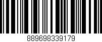 Código de barras (EAN, GTIN, SKU, ISBN): '889698339179'