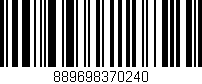 Código de barras (EAN, GTIN, SKU, ISBN): '889698370240'