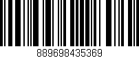 Código de barras (EAN, GTIN, SKU, ISBN): '889698435369'