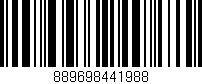 Código de barras (EAN, GTIN, SKU, ISBN): '889698441988'