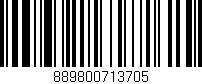 Código de barras (EAN, GTIN, SKU, ISBN): '889800713705'