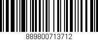Código de barras (EAN, GTIN, SKU, ISBN): '889800713712'