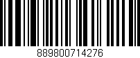 Código de barras (EAN, GTIN, SKU, ISBN): '889800714276'