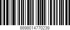 Código de barras (EAN, GTIN, SKU, ISBN): '8898014770239'
