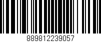 Código de barras (EAN, GTIN, SKU, ISBN): '889812239057'