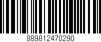 Código de barras (EAN, GTIN, SKU, ISBN): '889812470290'