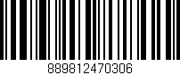 Código de barras (EAN, GTIN, SKU, ISBN): '889812470306'