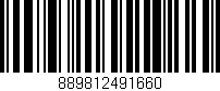 Código de barras (EAN, GTIN, SKU, ISBN): '889812491660'