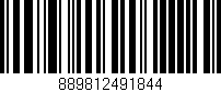 Código de barras (EAN, GTIN, SKU, ISBN): '889812491844'
