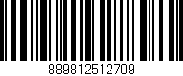 Código de barras (EAN, GTIN, SKU, ISBN): '889812512709'
