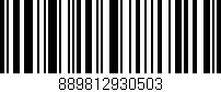 Código de barras (EAN, GTIN, SKU, ISBN): '889812930503'