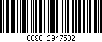 Código de barras (EAN, GTIN, SKU, ISBN): '889812947532'