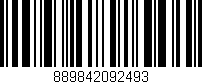 Código de barras (EAN, GTIN, SKU, ISBN): '889842092493'