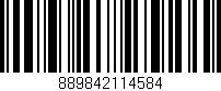 Código de barras (EAN, GTIN, SKU, ISBN): '889842114584'
