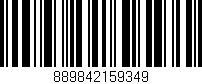 Código de barras (EAN, GTIN, SKU, ISBN): '889842159349'