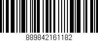 Código de barras (EAN, GTIN, SKU, ISBN): '889842161182'