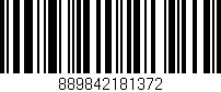 Código de barras (EAN, GTIN, SKU, ISBN): '889842181372'