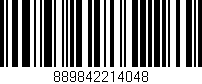 Código de barras (EAN, GTIN, SKU, ISBN): '889842214048'