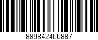 Código de barras (EAN, GTIN, SKU, ISBN): '889842406887'