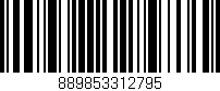 Código de barras (EAN, GTIN, SKU, ISBN): '889853312795'