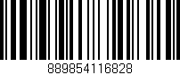 Código de barras (EAN, GTIN, SKU, ISBN): '889854116828'