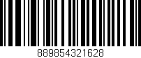 Código de barras (EAN, GTIN, SKU, ISBN): '889854321628'
