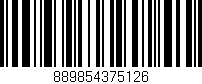 Código de barras (EAN, GTIN, SKU, ISBN): '889854375126'