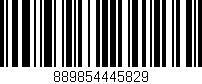 Código de barras (EAN, GTIN, SKU, ISBN): '889854445829'