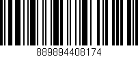Código de barras (EAN, GTIN, SKU, ISBN): '889894408174'