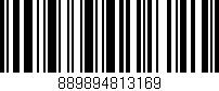 Código de barras (EAN, GTIN, SKU, ISBN): '889894813169'