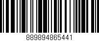 Código de barras (EAN, GTIN, SKU, ISBN): '889894865441'