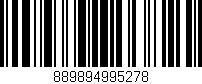 Código de barras (EAN, GTIN, SKU, ISBN): '889894995278'