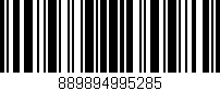 Código de barras (EAN, GTIN, SKU, ISBN): '889894995285'