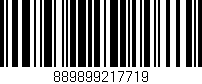 Código de barras (EAN, GTIN, SKU, ISBN): '889899217719'