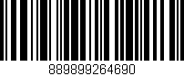 Código de barras (EAN, GTIN, SKU, ISBN): '889899264690'