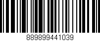 Código de barras (EAN, GTIN, SKU, ISBN): '889899441039'