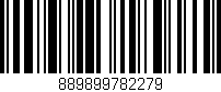 Código de barras (EAN, GTIN, SKU, ISBN): '889899782279'