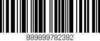 Código de barras (EAN, GTIN, SKU, ISBN): '889899782392'