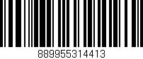 Código de barras (EAN, GTIN, SKU, ISBN): '889955314413'